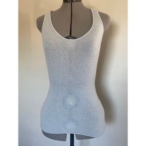 RARE! BCBG Cashmere Blend Racerback Tank